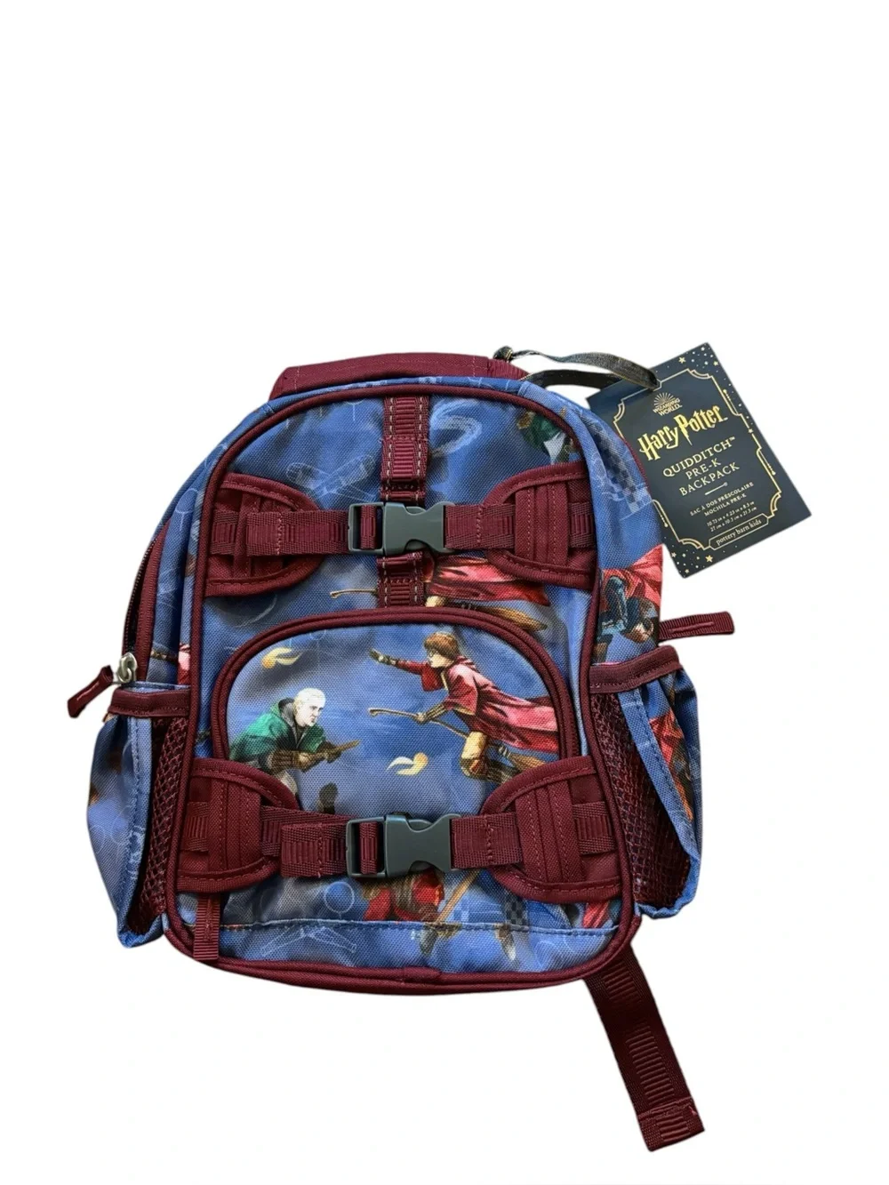 NWT Pottery Barn Kids Harry Potter Quidditch Pre-K Mini Backpack